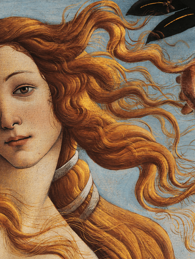 The Birth of Venus (detail) – Sandro Botticelli